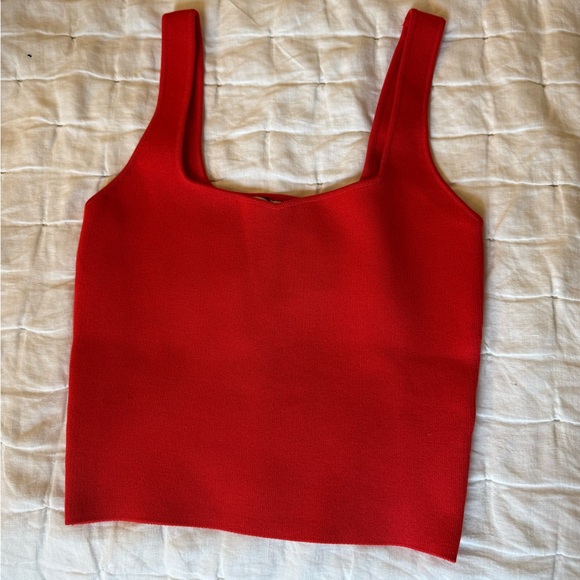 NWT Zara Red Tank Top - Picture 2 of 3
